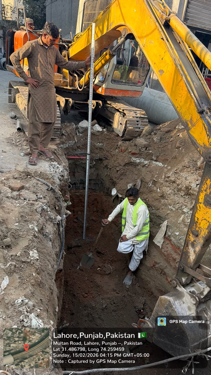 Deep excavation